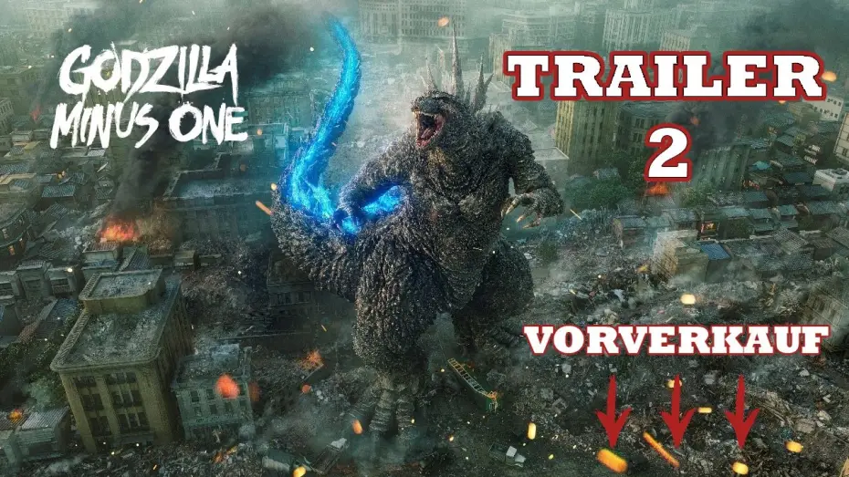 Video for the film Godzilla Minus One — Trailer 2