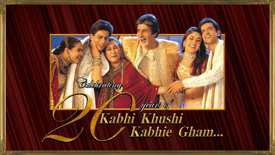 Video for the film Kabhi Khushi Kabhie Gham — Happy #20YearsOfK3G, from us to you | Karan Johar | Amitabh, Jaya, Shahrukh, Kajol, Hrithik, Kareena