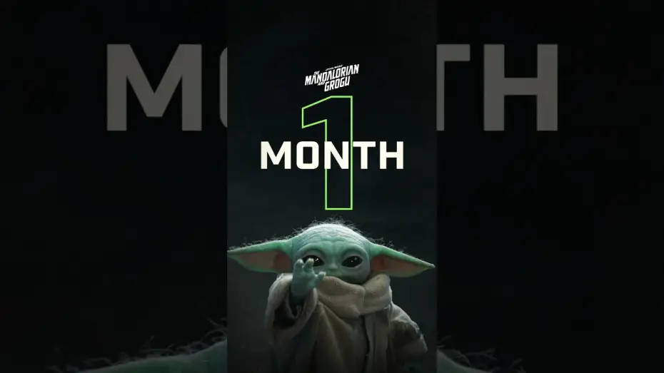 Video for the film The Mandalorian & Grogu — One Month