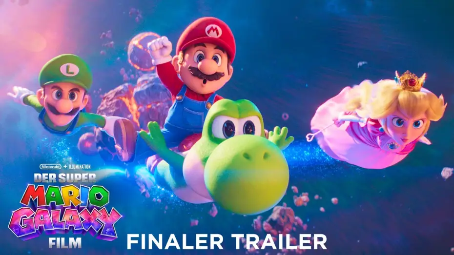 Video for the film Untitled Super Mario Bros. Movie — DER SUPER MARIO GALAXY FILM | Finaler Trailer deutsch/german HD