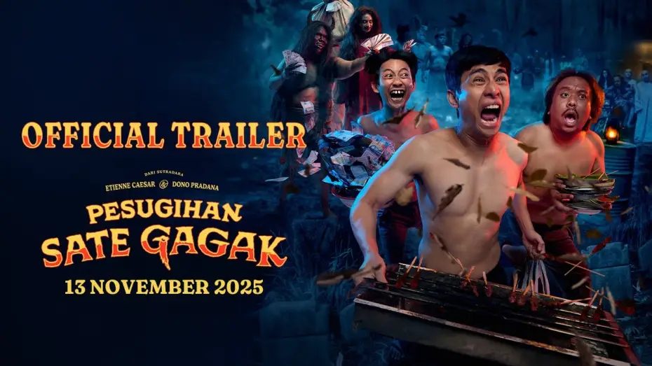 Video for the film Crow Satay Supernatural Wealth Ritual — OFFICIAL TRAILER PESUGIHAN SATE GAGAK: Tanpa Tumbal, Demit Sakau Sate Gagak