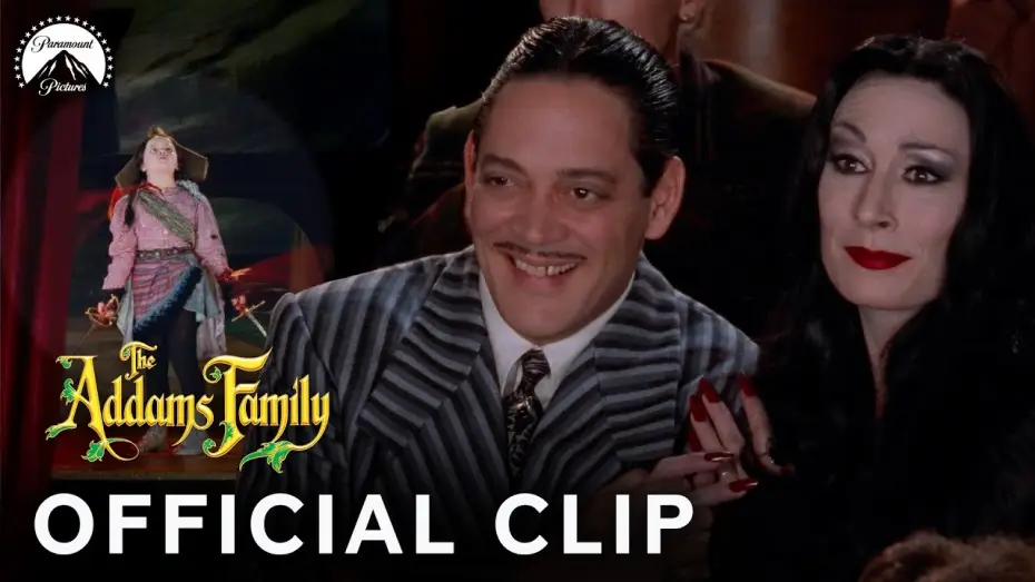 Video for the film The Addams Family — Wednesday Puts On a Bloody Good Show!