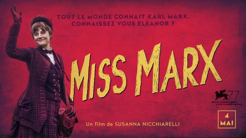 Video for the film Miss Marx — Miss Marx - Bande Annonce [VOST]