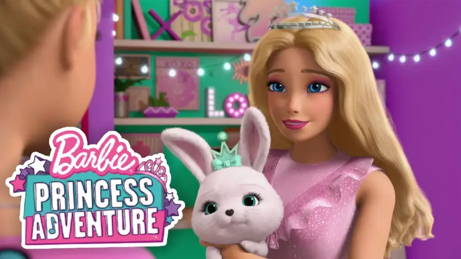 Video for the film Barbie: Princess Adventure — ¡BARBIE SE ENCUENTRA POR PRIMERA VEZ CON LA PRINCESA AMELIA! 👑🎀 | @BarbieenCastellano