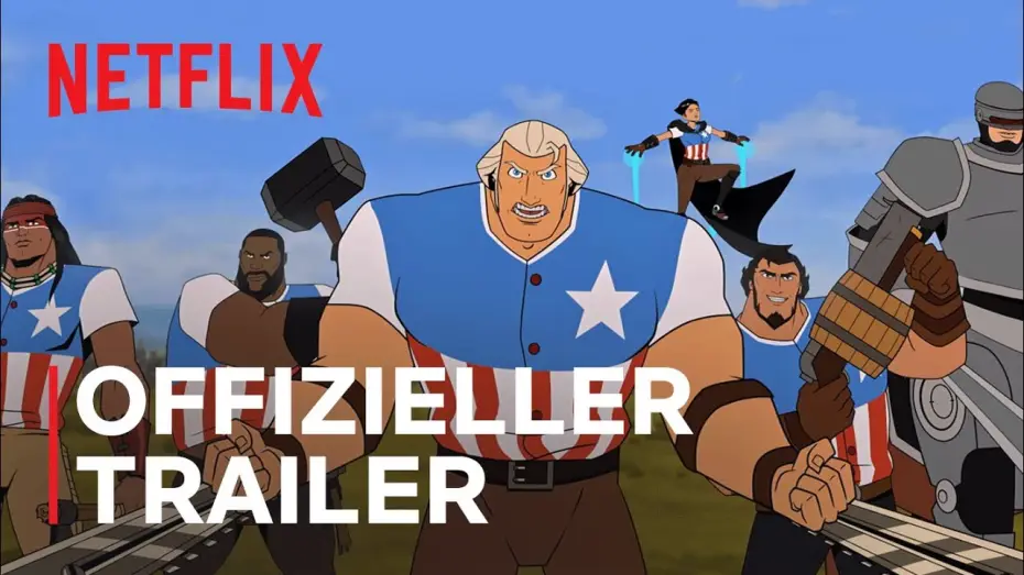 Video for the film America: The Motion Picture — America: Der Film | Channing Tatum | Offizieller Trailer | Netflix