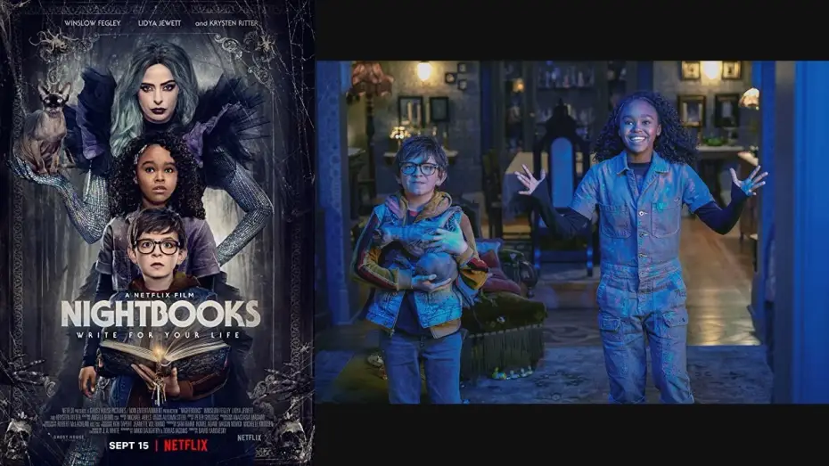 Video for the film Nightbooks — Nightbooks (2021) - Offizieller Trailer (Deutsch Synchronisiert)