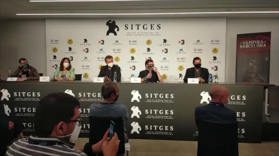 Video for the film The Barcelona Vampiress — Sitges 2020 Press Conference