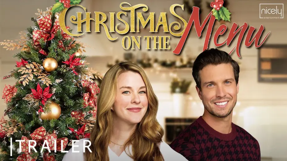 Video for the film Christmas on the Menu — CHRISTMAS ON THE MENU Trailer - Nicely Entertainment