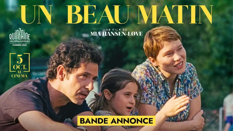 Video for the film One Fine Morning — UN BEAU MATIN de Mia Hansen-Løve - Bande-annonce officielle
