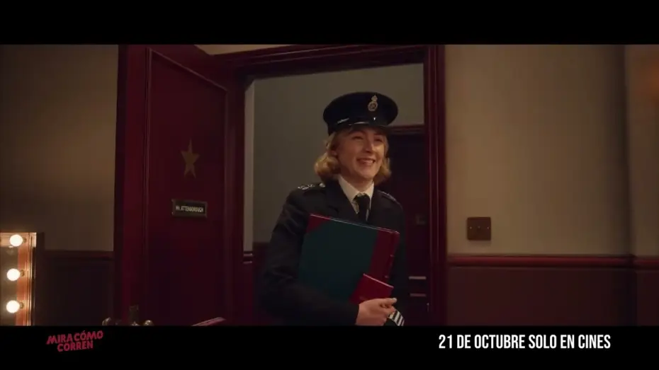 Video for the film See How They Run — Anuncio: 'Es una película maravillosa'