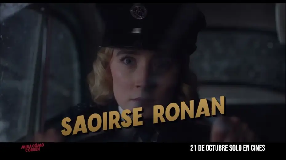 Video for the film See How They Run — Anuncio: 'Tenemos noticias de un asesinato'