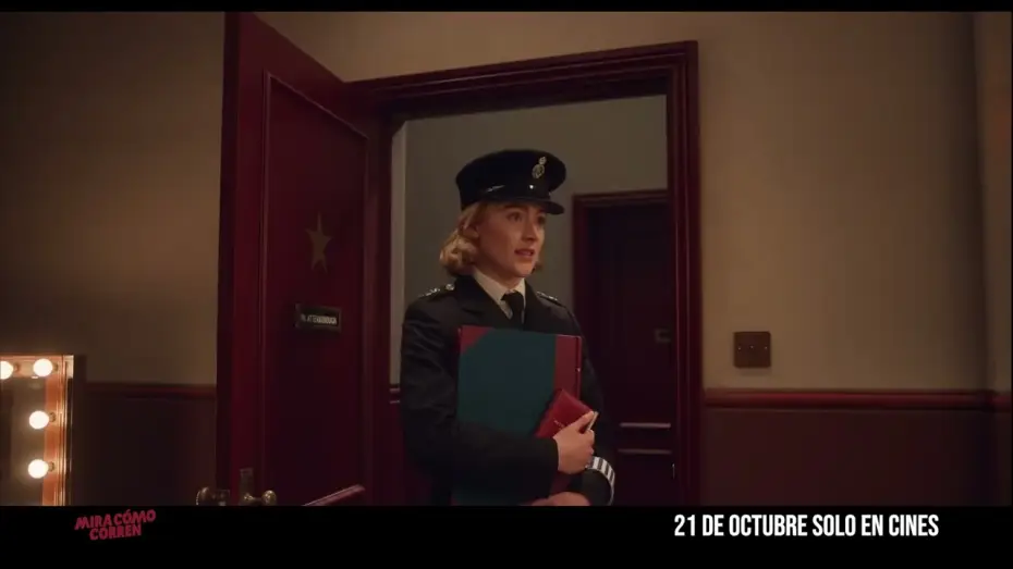 Video for the film See How They Run — Anuncio: 'Puedo conseguirle entradas, si quiere'