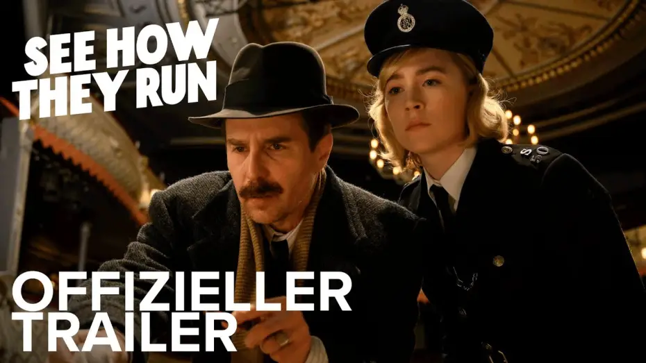 Video for the film See How They Run — Offizieller Trailer