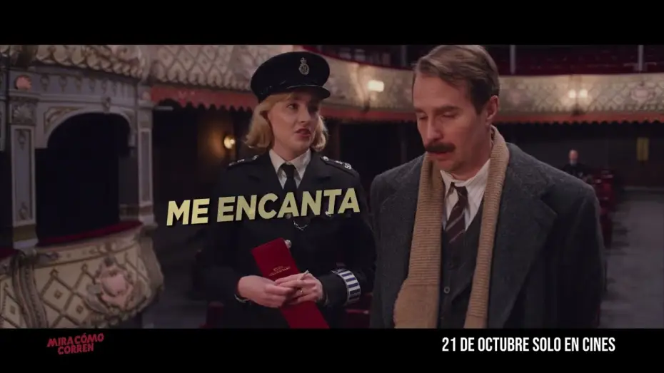 Video for the film See How They Run — Anuncio: 'Ya sabéis cómo va'