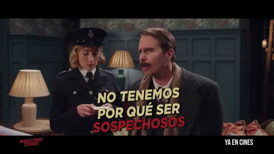 Video for the film See How They Run — Anuncio: 'Un buen asesinato'