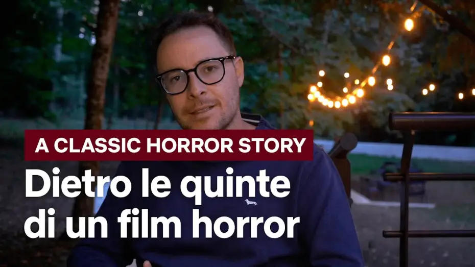 Video for the film A Classic Horror Story — Il backstage di un film horror