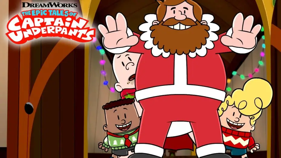 Video for the film Captain Underpants Mega Blissmas — The Epic Tales of Captain Underpants! | Mega Blissmas Trailer | NETFLIX