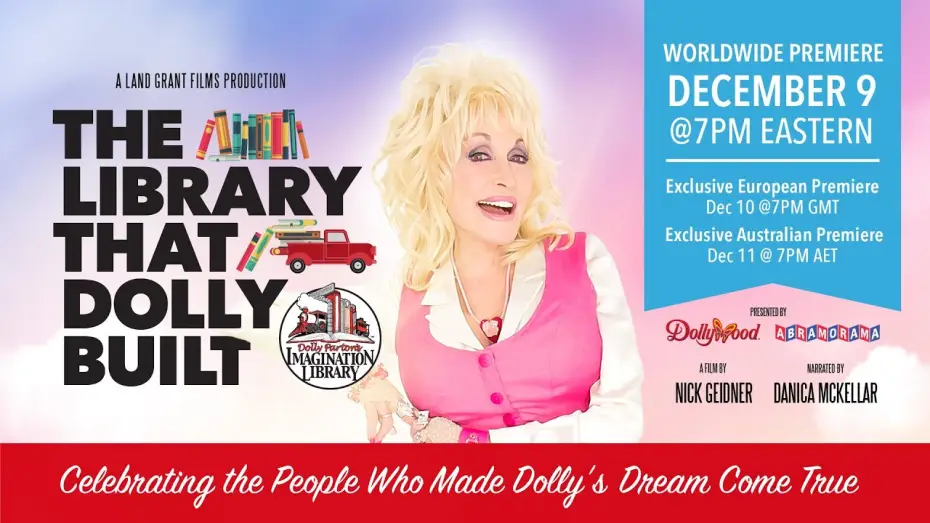 Video for the film The Library That Dolly Built — The Library That Dolly Built - Official Trailer (2020) Imagination Library Documentary