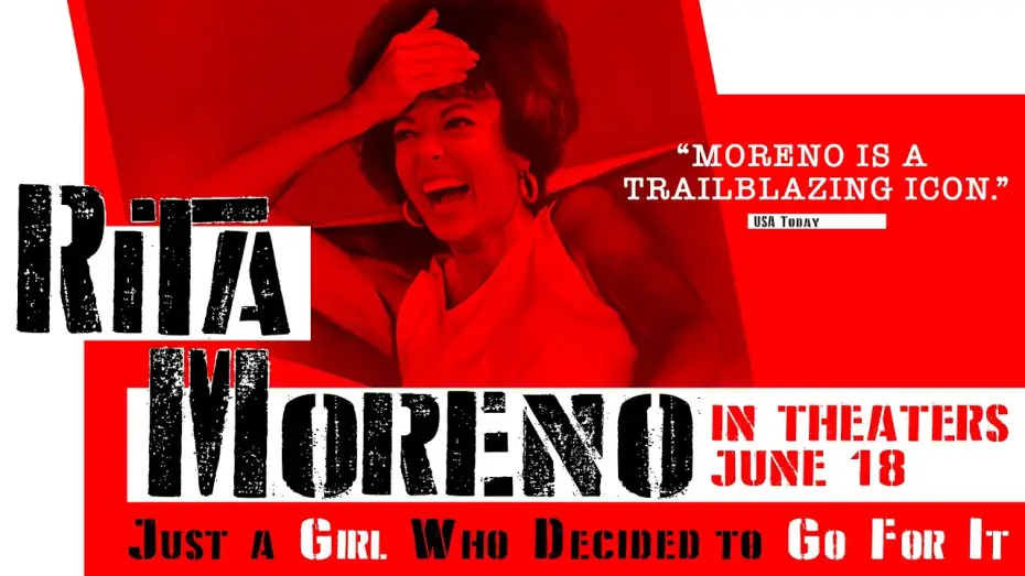 Video for the film Rita Moreno: Just a Girl Who Decided to Go for It — Official Trailer