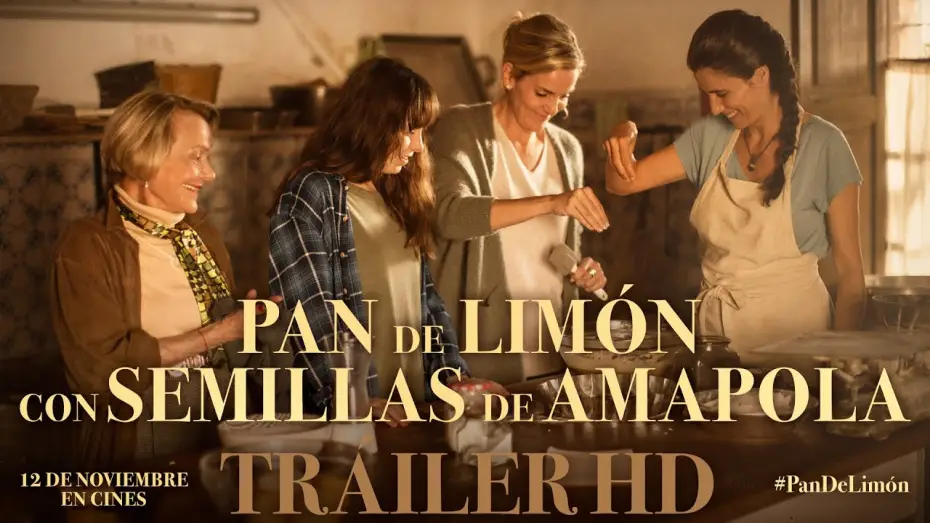 Video for the film Lemon and Poppy Seed Cake — PAN DE LIMÓN CON SEMILLAS DE AMAPOLA. Tráiler oficial. Ya en cines