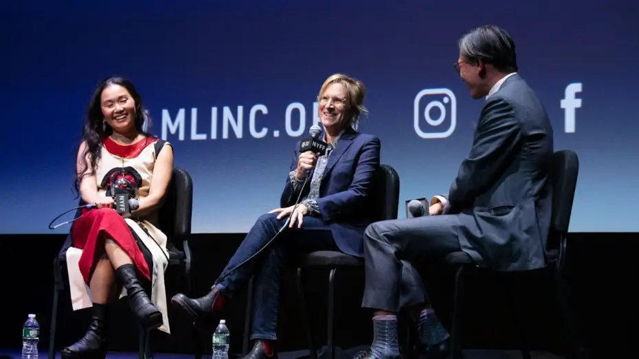 Video for the film Showing Up — Kelly Reichardt & Hong Chau on Showing Up | NYFF60