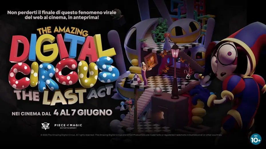 Video for the film The Amazing Digital Circus: The Last Act — Official Trailer
