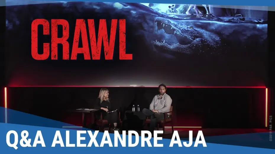 Video for the film Crawl — Rencontre avec Alexandre Aja VF