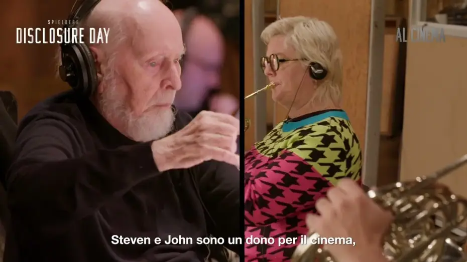 Video for the film Disclosure Day — Disclosure Day | "John Williams" - Al cinema