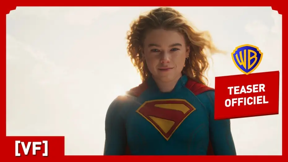 Video for the film Supergirl — Supergirl | Teaser officiel (VF) | Milly Alcock, Jason Momoa