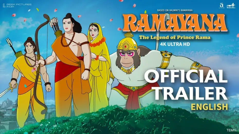Video for the film Ramayana : The Legend of Prince Rama — Ramayana: The Legend Of Prince Rama | English trailer for theatrical release in India on Jan 24