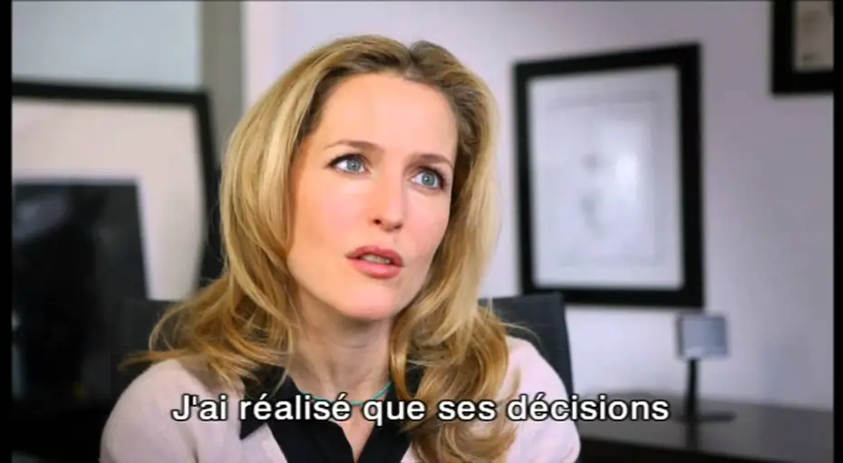 Video for the film Shadow Dancer — SHADOW DANCER - Interview avec Gillian Anderson (actrice)
