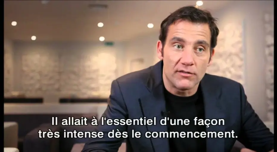 Video for the film Shadow Dancer — SHADOW DANCER - Interview avec Clive Owen (acteur)