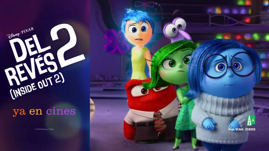 Video for the film Inside Out 2 — Ya en cines