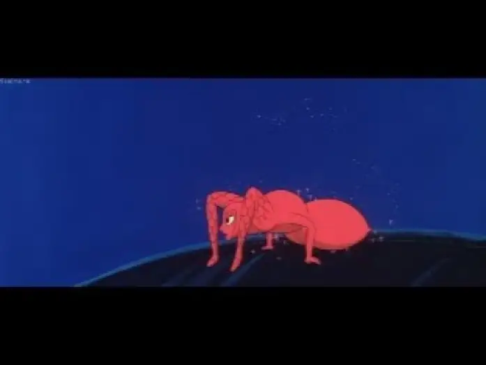 Video for the film A Thousand and One Nights — 1001 Nights (1969) - Giny transforms into Spider