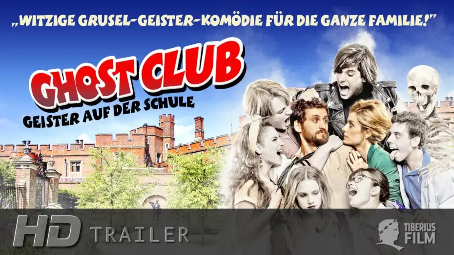 Video for the film Ghost Graduation — Ghost Club - Geister auf der Schule (HD Trailer Deutsch)