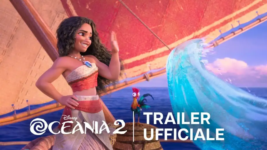 Video for the film Moana 2 — Trailer Ufficiale