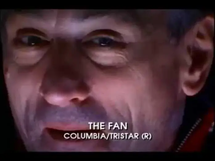 Video for the film The Fan — The Fan Movie Trailer 1996 - Robert De Niro, Wesley Snipes