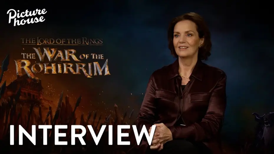 Video for the film The Lord of the Rings: The War of the Rohirrim — Philippa Boyens Interview