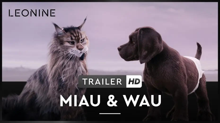 Video for the film Cat and Dog — Miau & Wau - Trailer (deutsch/german; FSK 6) - Ab 30.10. im Kino