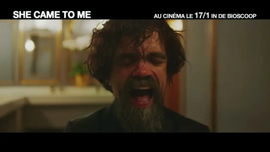 Video for the film She Came to Me — SHE CAME TO ME - Trailer (NL/FR) - au cinéma le 17/1 in de bioscoop