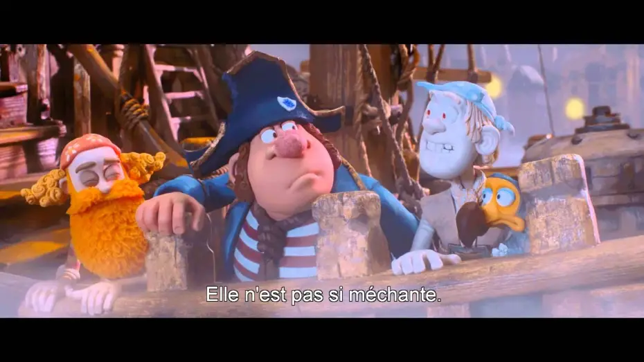 Video for the film The Pirates! In an Adventure with Scientists! — Les Pirates ! Bons à rien, Mauvais en tout - Bande Annonce - VOST