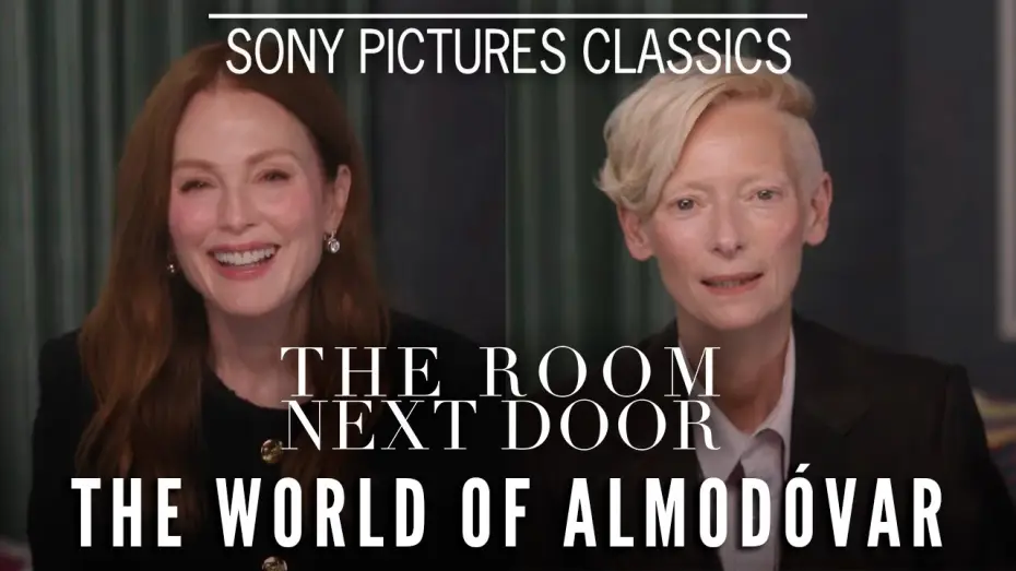 Video for the film The Room Next Door — Julianne Moore and Tilda Swinton Enter The World of Almodóvar