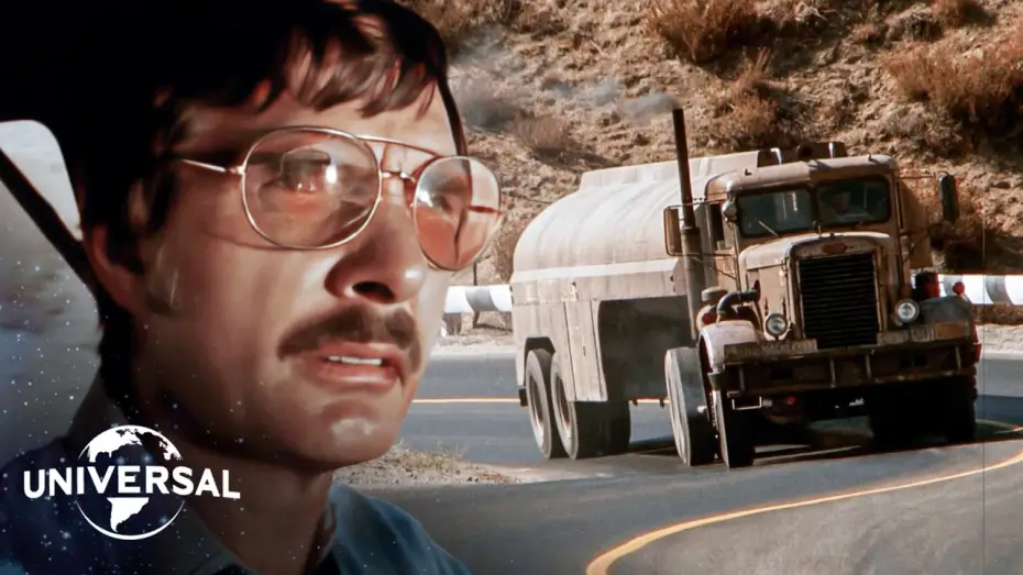 Video for the film Duel — David Mann vs The Truck