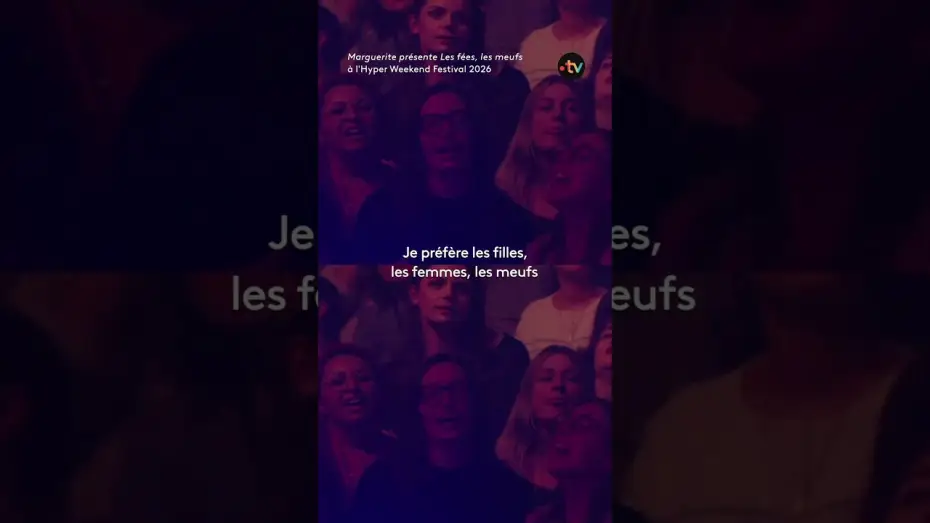 Video for the film Marguerite à l'Hyper Weekend Festival 2026 — « Les filles, les meufs » Marguerite à l'Hyper Weekend Festival