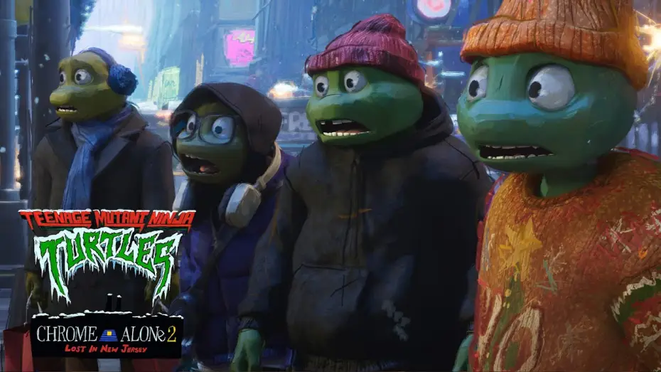 Video for the film Teenage Mutant Ninja Turtles: Chrome Alone 2 - Lost in New Jersey — Official Teaser