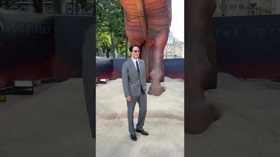Video for the film The Odyssey — Robert Pattinson aka the sinister Antinuous at The Odyssey World Premiere.