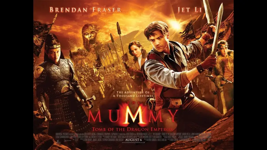 Video for the film The Mummy: Tomb of the Dragon Emperor — Die Mumie 3: Das Grabmal des Drachenkaisers - Trailer Deutsch 1080p HD