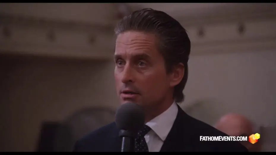 Video for the film Wall Street — "Greed is Good" Clip