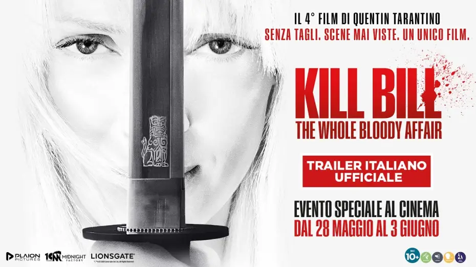 Video for the film Kill Bill: The Whole Bloody Affair — Kill Bill: The Whole Bloody Affair | Trailer Italiano Ufficiale