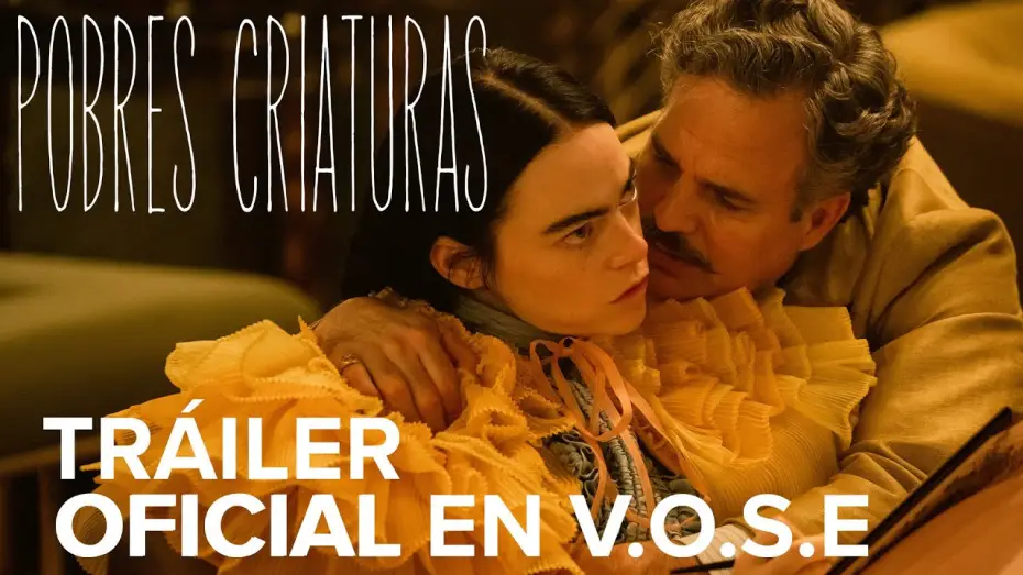 Video for the film Poor Things — Tráiler oficial [VOSE]